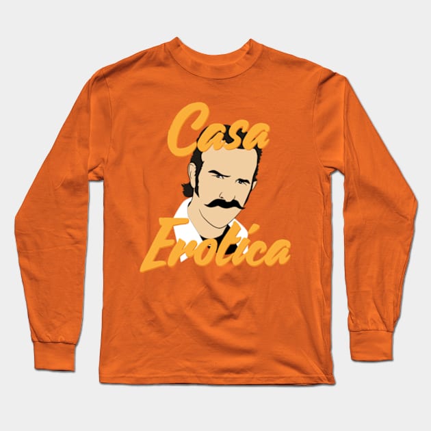 Casa Erotica Long Sleeve T-Shirt by Plan8